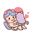 猫 と ニャ 恋愛中（個別スタンプ：33）
