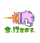 とても可愛いピンクの猫スタンプ（個別スタンプ：25）