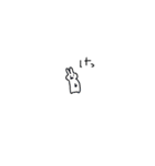 今日も働くうさぎだに（個別スタンプ：4）