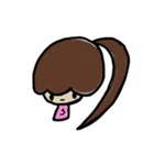 乱暴なすず本 7（個別スタンプ：7）