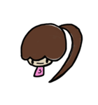 乱暴なすず本 7（個別スタンプ：8）