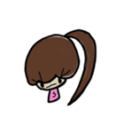 乱暴なすず本 7（個別スタンプ：11）
