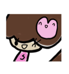 乱暴なすず本 7（個別スタンプ：21）