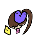 乱暴なすず本 7（個別スタンプ：33）