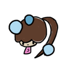 乱暴なすず本 7（個別スタンプ：40）