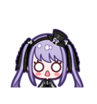 ハーモニカVtuber紫吹真雪2周年記念（個別スタンプ：2）