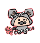 10歩ねらスタンプ！（個別スタンプ：3）