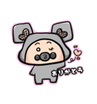 10歩ねらスタンプ！（個別スタンプ：4）