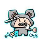 10歩ねらスタンプ！（個別スタンプ：6）