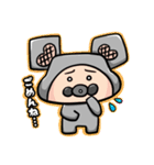 10歩ねらスタンプ！（個別スタンプ：9）