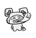 10歩ねらスタンプ！（個別スタンプ：16）