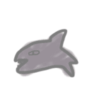 ゆずはの手描き動物（個別スタンプ：1）