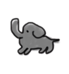 ゆずはの手描き動物（個別スタンプ：4）