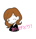 マリコとマリコ推しさん専用スタンプ（個別スタンプ：6）