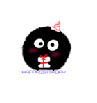 真っ黒けだまくん（個別スタンプ：1）