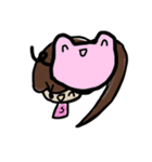 乱暴なすず本 とどうぶつ（個別スタンプ：12）