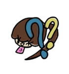 乱暴なすず本 曜日と日にち（個別スタンプ：40）