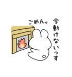 うさぎのぴょんたん (冬3)（個別スタンプ：12）