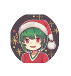 可愛いサンタ帽子とクリスマス（個別スタンプ：29）