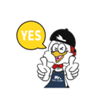 Mr.ROAST CHICKENのRoppyスタンプ（個別スタンプ：4）