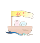 うさぎのふゆびより(年末年始)（個別スタンプ：11）