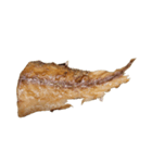 食品シリーズ : おばあさんの揚げ魚 #5（個別スタンプ：5）