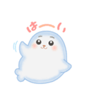 ぽーandふわ（個別スタンプ：4）