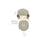 ひつじさん？。（個別スタンプ：1）