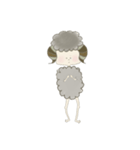 ひつじさん？。（個別スタンプ：4）