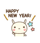 ぐるぐるうさぎ（年末年始）（個別スタンプ：5）
