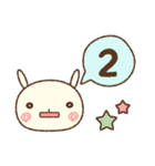 ぐるぐるうさぎ（年末年始）（個別スタンプ：16）