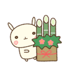 ぐるぐるうさぎ（年末年始）（個別スタンプ：25）