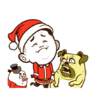 what the pug 3クリスマス マジック ランド（個別スタンプ：1）