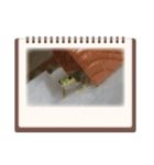 かえるに癒されてます（個別スタンプ：4）