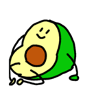 アボカド挨拶（個別スタンプ：1）