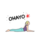 Daily Yoga poses（個別スタンプ：2）