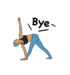 Daily Yoga poses（個別スタンプ：8）