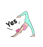 Daily Yoga poses（個別スタンプ：10）