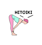 Daily Yoga poses（個別スタンプ：12）