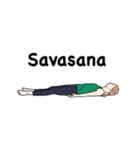 Daily Yoga poses（個別スタンプ：18）