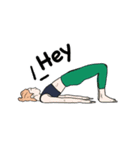 Daily Yoga poses（個別スタンプ：20）