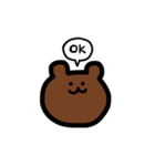 KUMA(くま)（個別スタンプ：3）