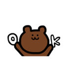 KUMA(くま)（個別スタンプ：4）