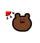 KUMA(くま)（個別スタンプ：21）