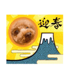 もかちゃんクリスマス・お正月（個別スタンプ：3）