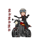 ネイキッドバイク女子4（個別スタンプ：2）