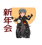 ネイキッドバイク女子4（個別スタンプ：14）