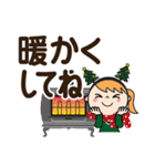 クリスマスだよ♡ももか【デカ文字】（個別スタンプ：19）