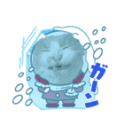 3匹のハチワレねこXmas＊お正月 ver.（個別スタンプ：4）