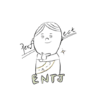 ゆるっとMBTI ①（個別スタンプ：29）